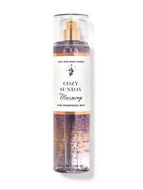 Bath & Body Works Cozy Sunday Morning Fine Fragrance Mist Body Spray 8 oz